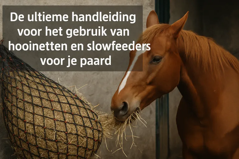 De ultieme handleiding voor het gebruik van hooinetten en slowfeeders voor je paard
